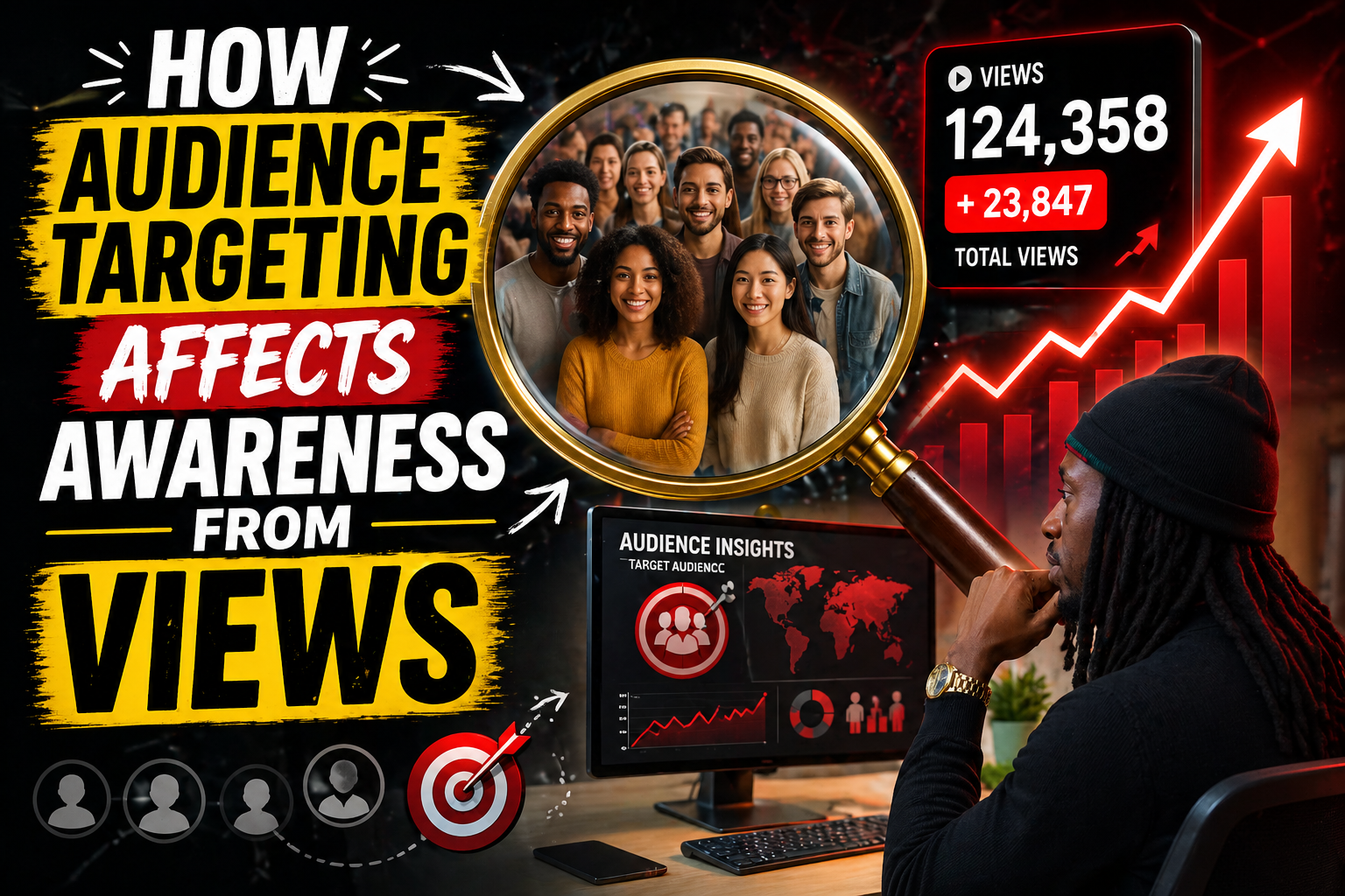 How does Audience Targeting affect awareness generated from views? (Answered)