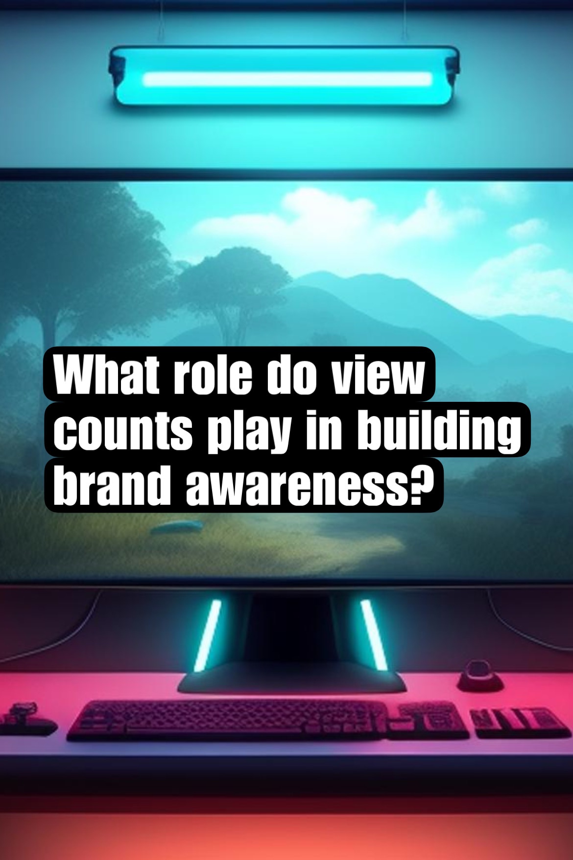 What role do view counts play in building brand awareness? (Discussion)