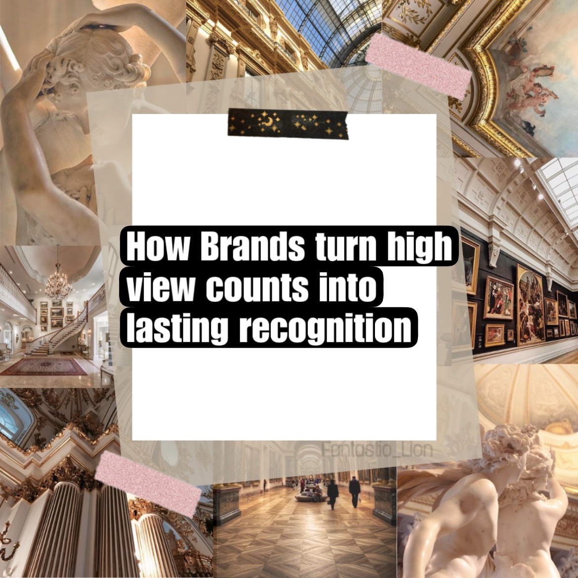 How can Brands turn high view counts into lasting recognition?